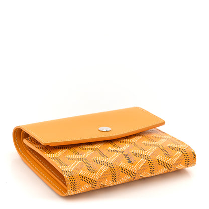 Goyard Goyardine Saint-Gabriel Compact Wallet Yellow 4 of 9