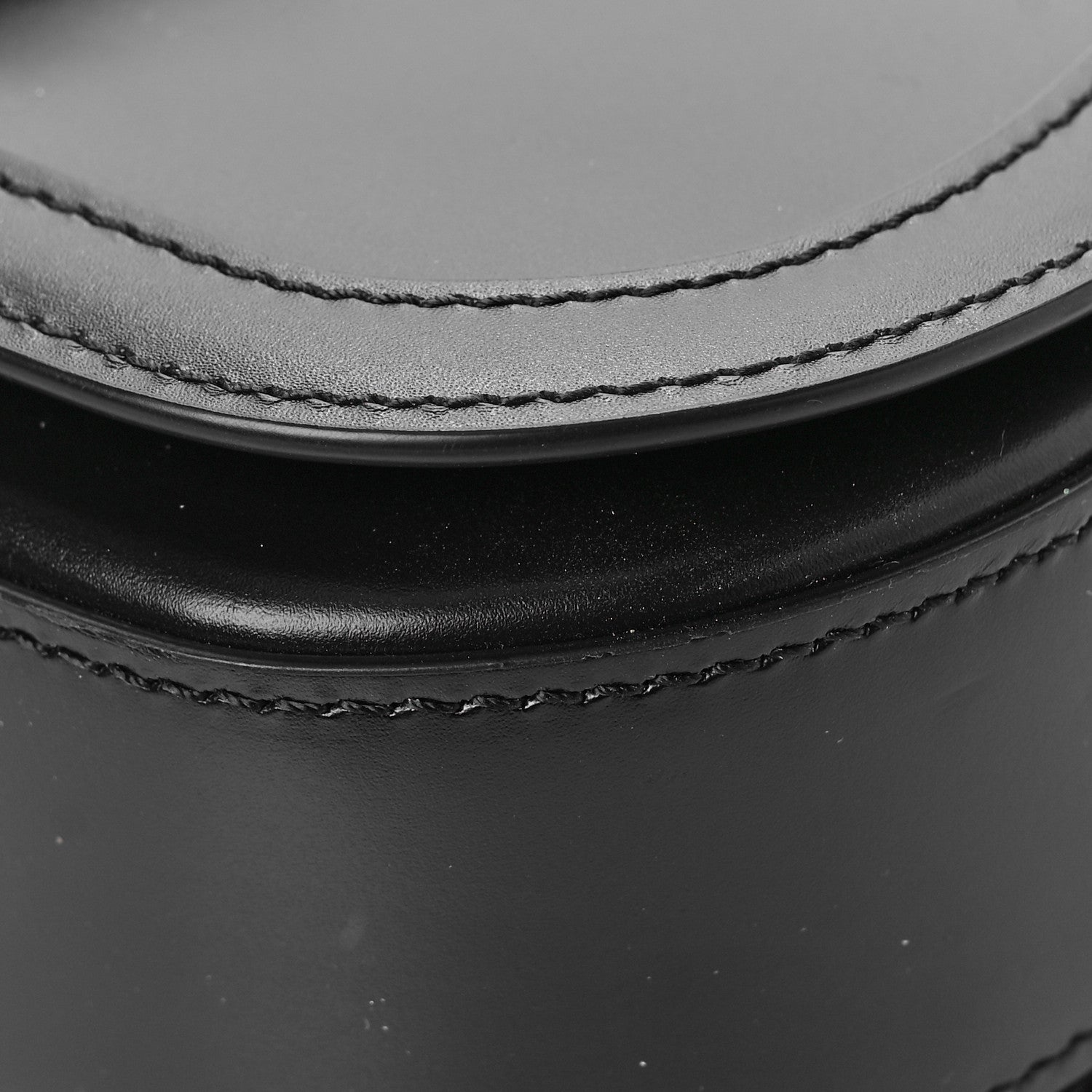 Versace Calfskin Small Greca Goddess Shoulder Bag Black 8 of 10