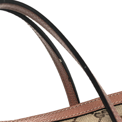 Gucci Monogram Medium Bree Foldover Tote Beige Soft Pink 11 of 11