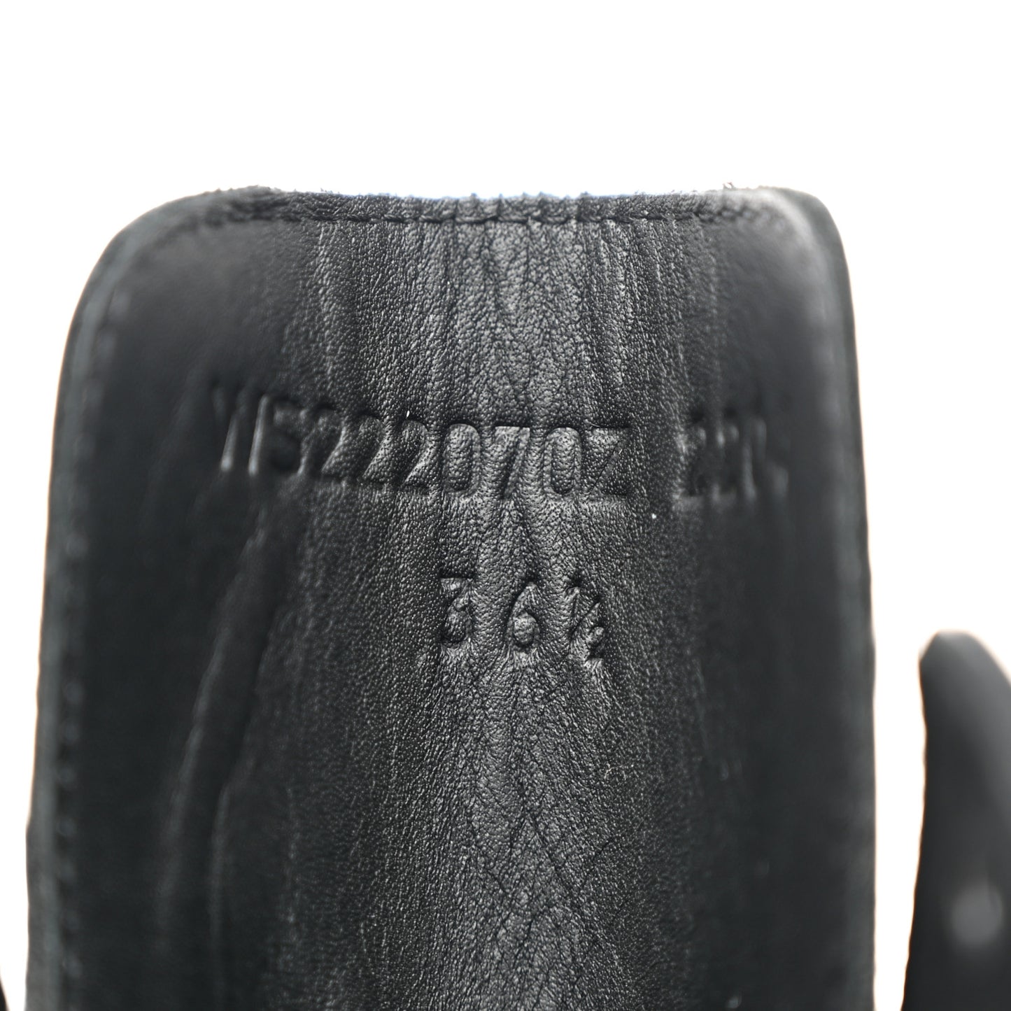 Glossed Calfskin Funk Ankle Boots 36.5 Black