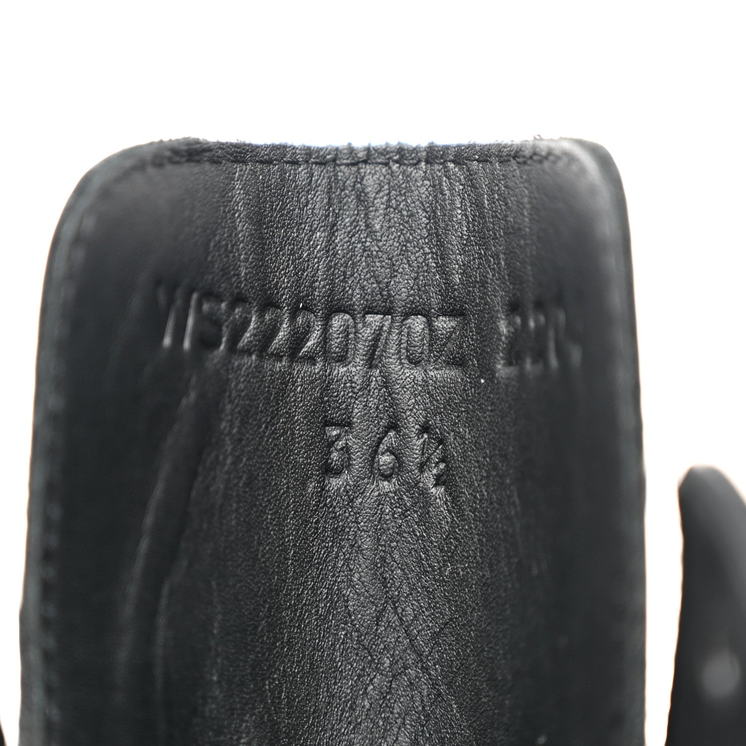Hermes Glossed Calfskin Funk Ankle Boots 36.5 Black 8 of 9