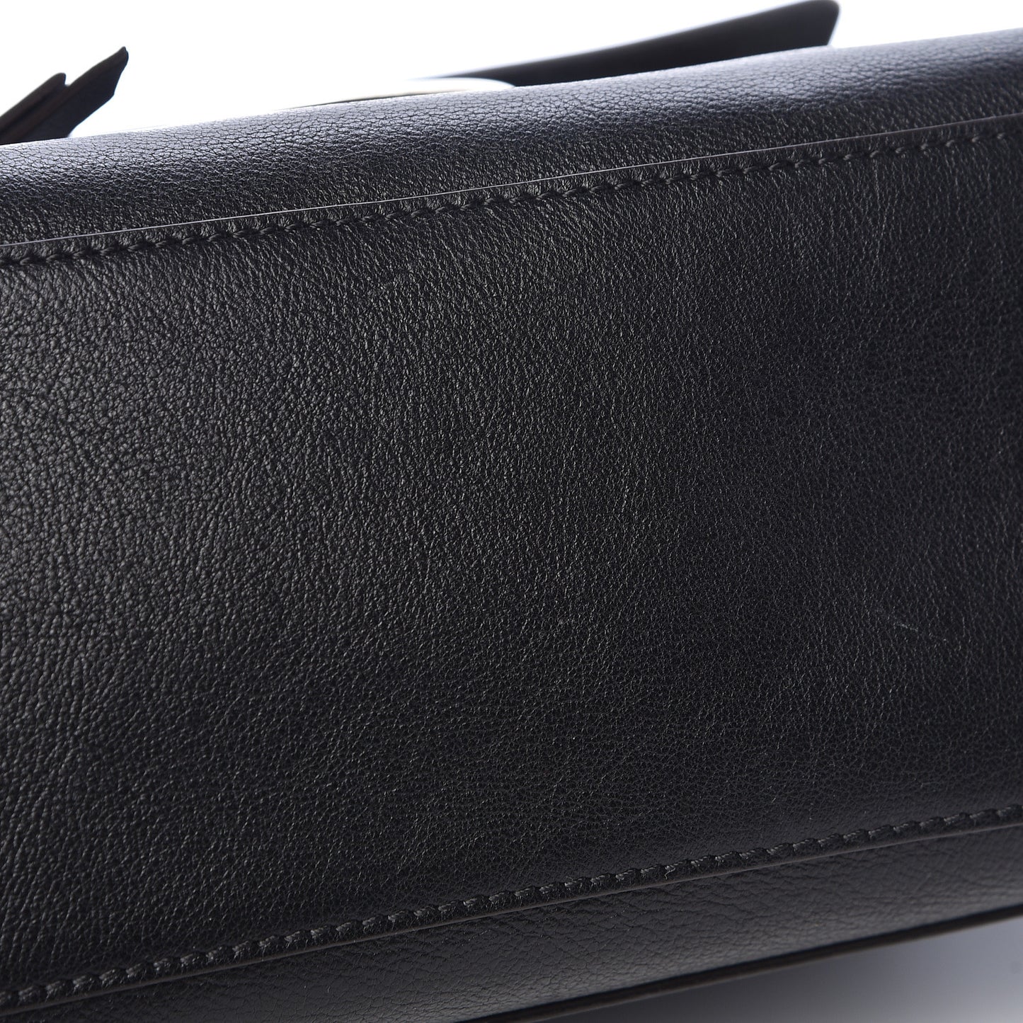 Calfskin Small Faye Day Shoulder Bag Black