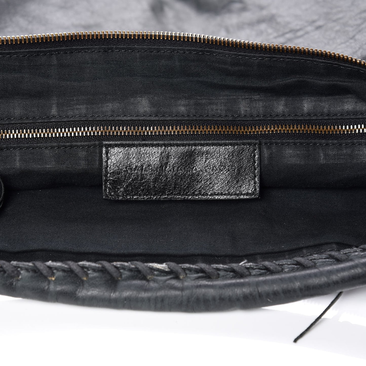 Agneau Classic Hardware Day Hobo Black