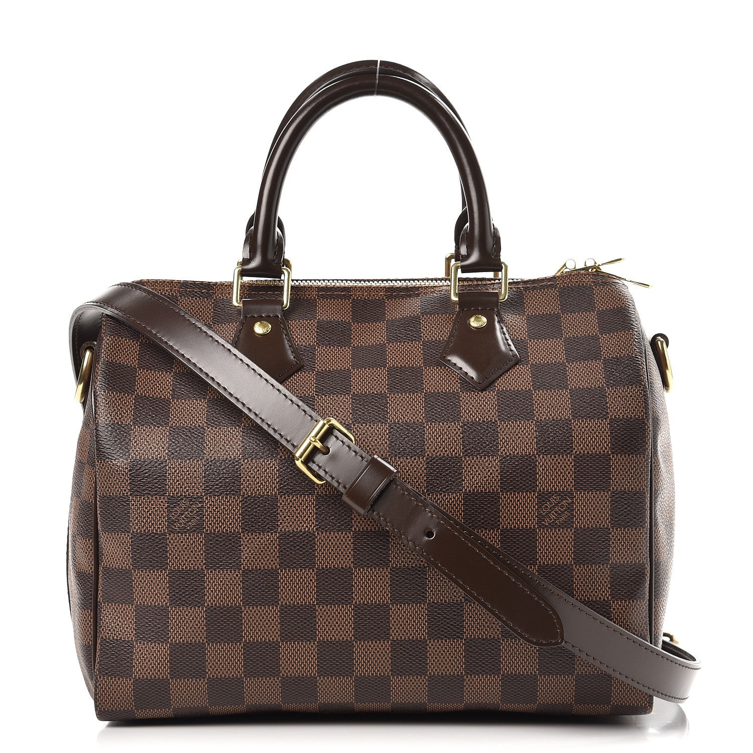 Louis Vuitton Damier Ebene Speedy Bandouliere 25 1 of 9