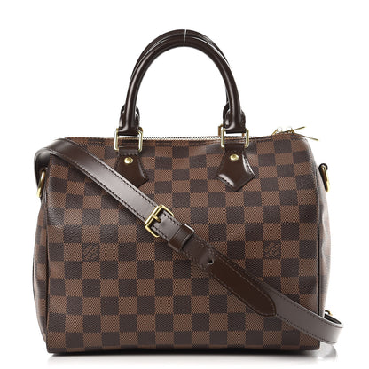 Louis Vuitton Damier Ebene Speedy Bandouliere 25 1 of 9
