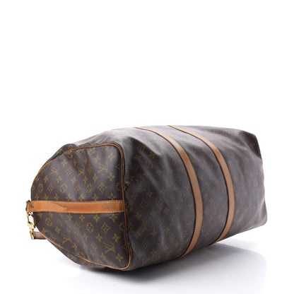 Louis Vuitton Monogram Keepall Bandouliere 55 3 of 9