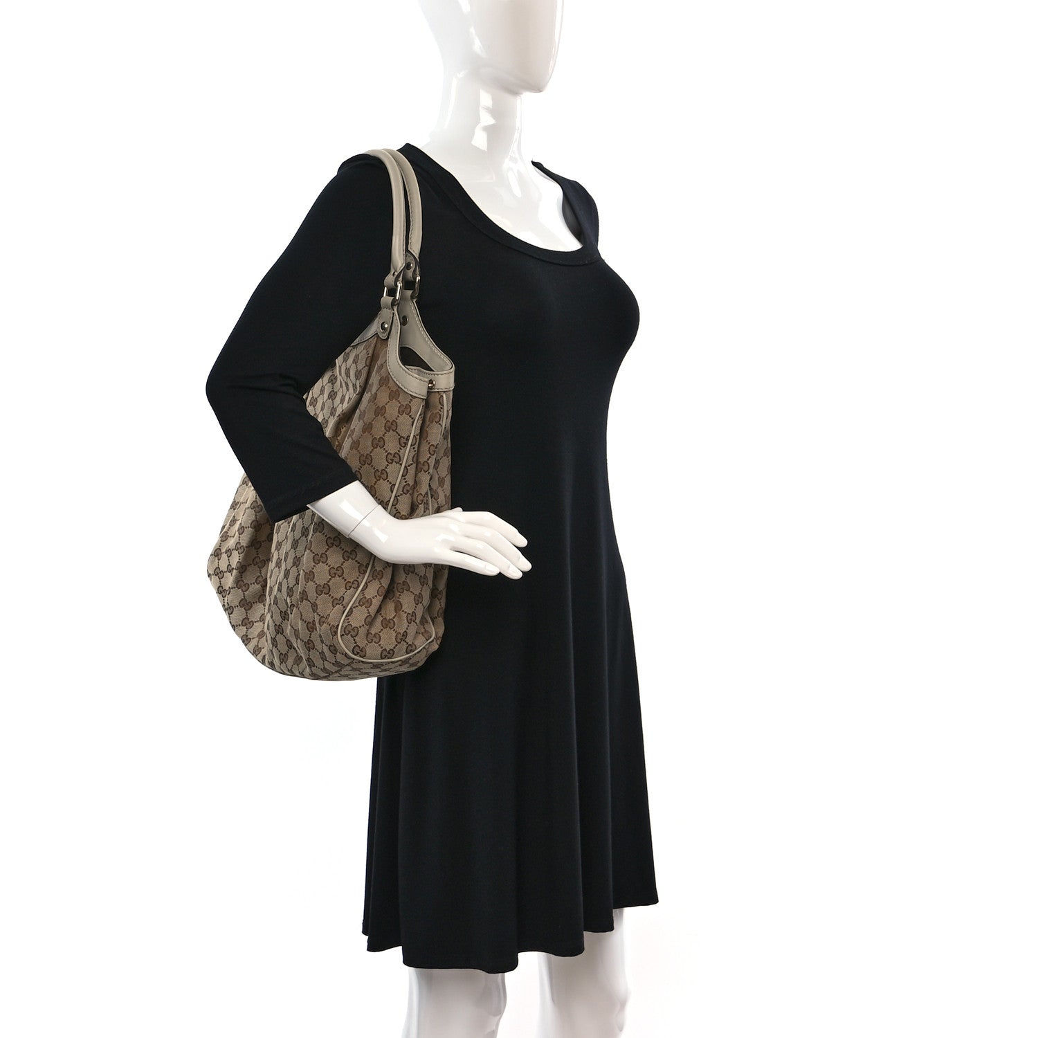 Gucci Monogram Large Sukey Tote Off White 2 of 9