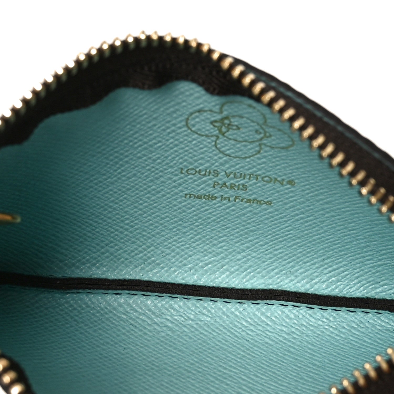 Louis Vuitton Monogram 2025 Christmas Animation Key Pouch Azur Frost 5 of 7