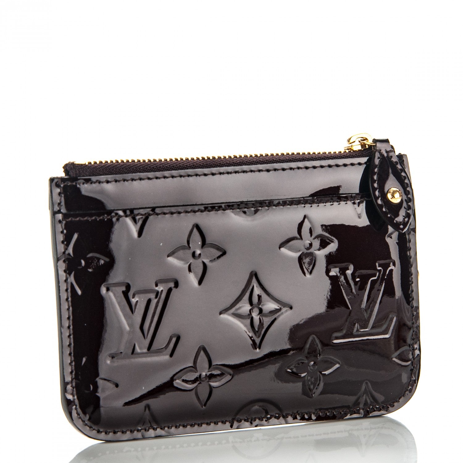 Louis Vuitton Vernis Key Pouch Amarante 3 of 6
