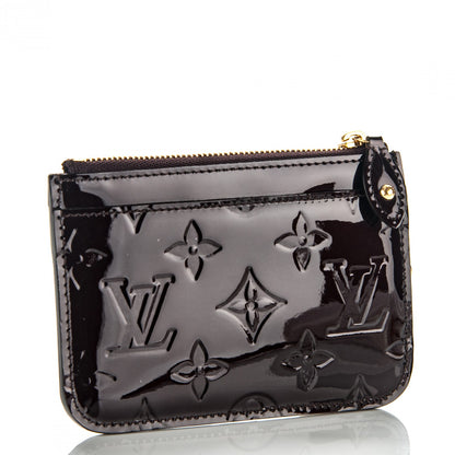 Louis Vuitton Vernis Key Pouch Amarante 3 of 6