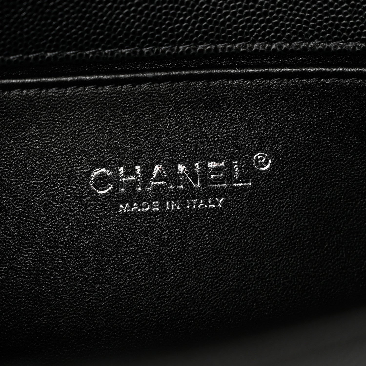 Chanel Caviar Quilted Medium Boy Flap Black 6 of 9