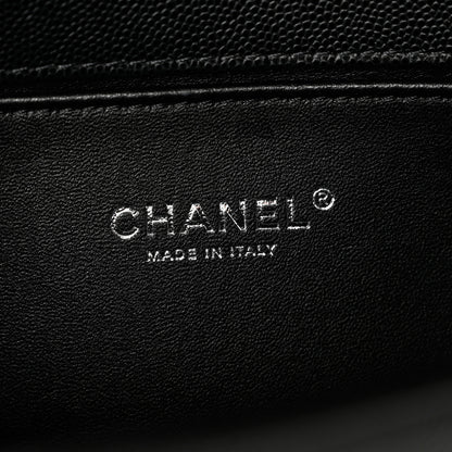 Chanel Caviar Quilted Medium Boy Flap Black 6 of 9