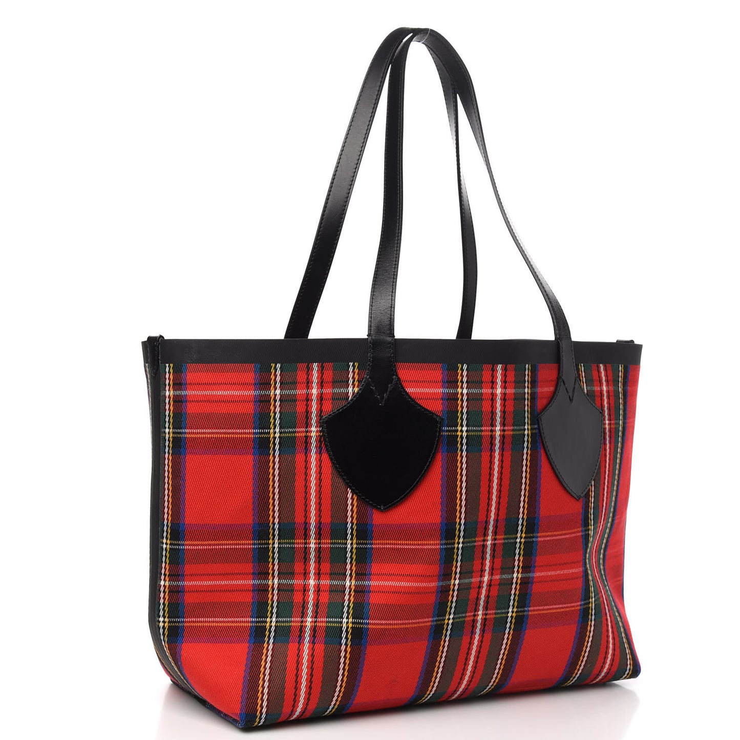 Vintage Check Medium The Giant Reversible Tote Antique Yellow Bright Red