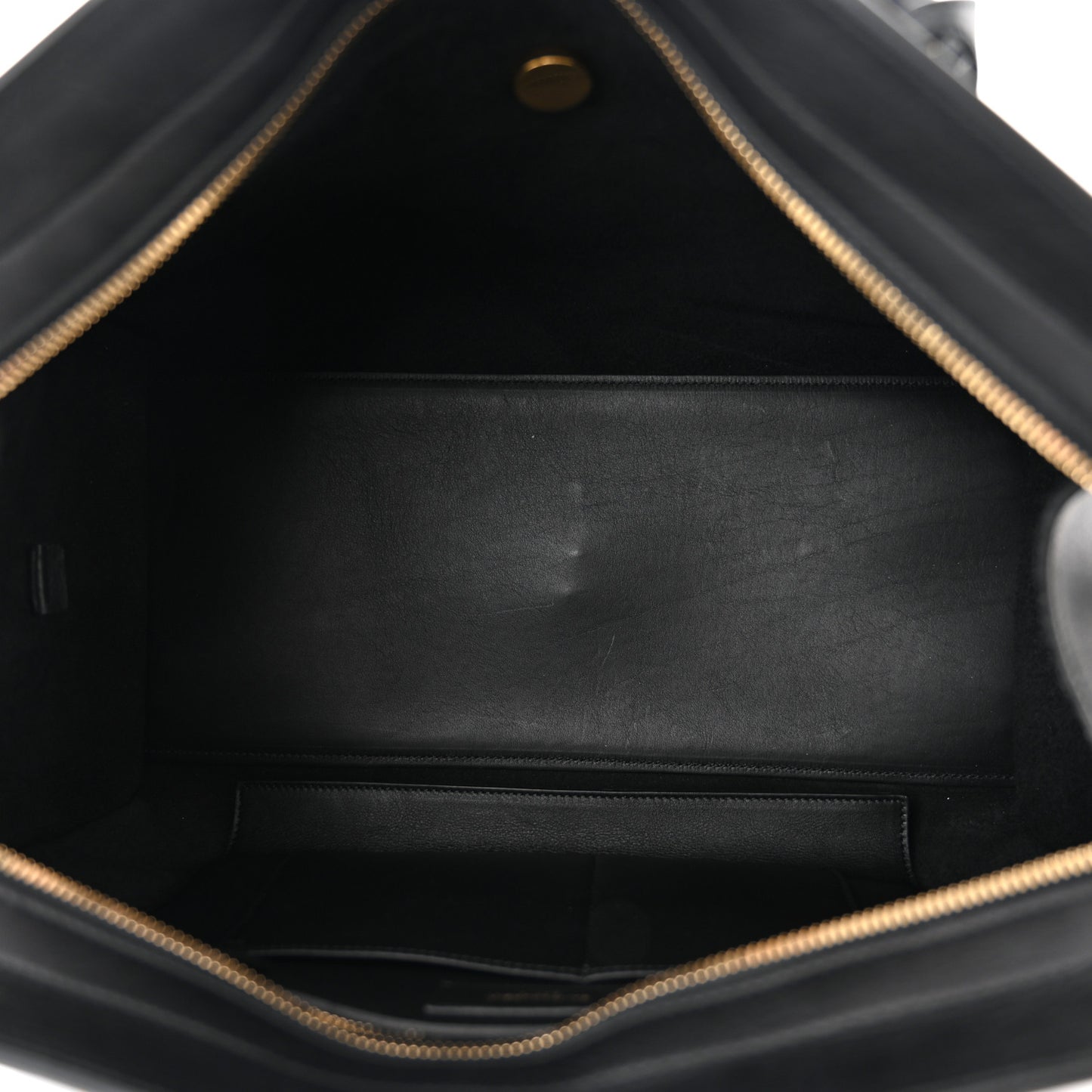 Calfskin Medium Classic Y Cabas Black
