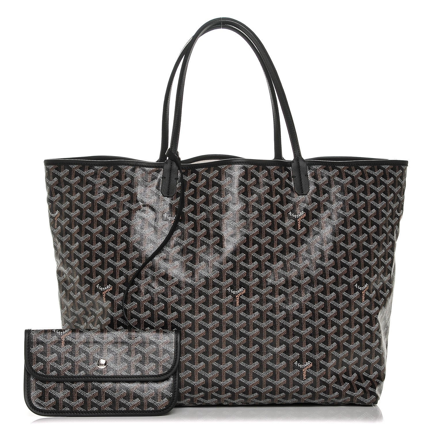 Goyard Goyardine Saint Louis GM Black 1 of 6