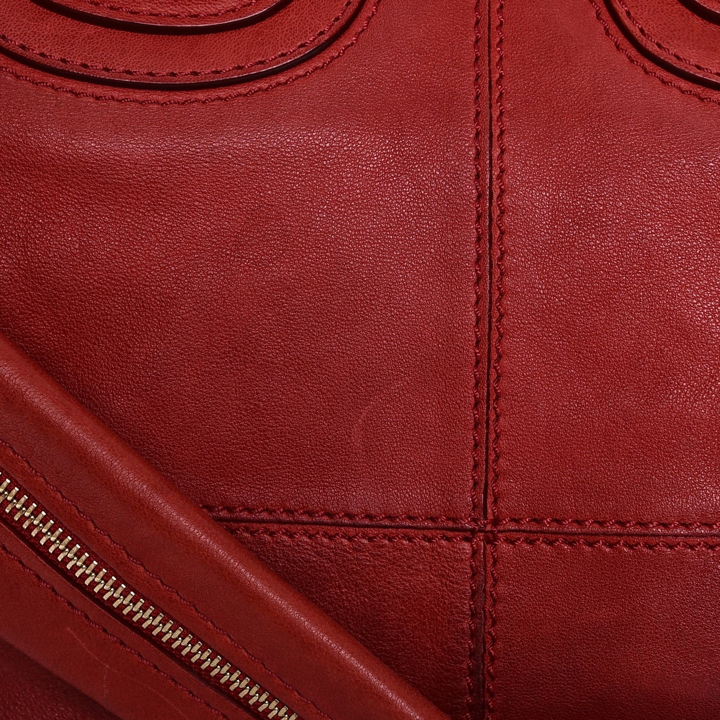 Lambskin Large Nightingale Red