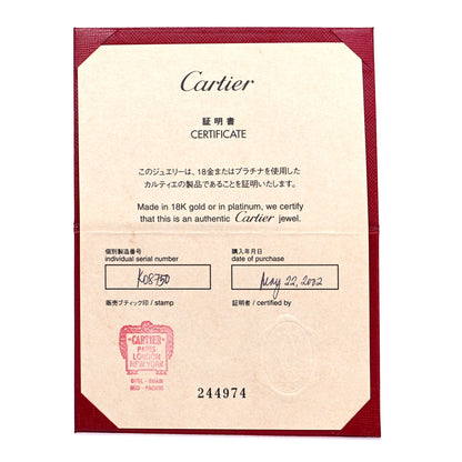 Cartier 18K White Gold 5.5mm LOVE Ring 52 6 10 of 10