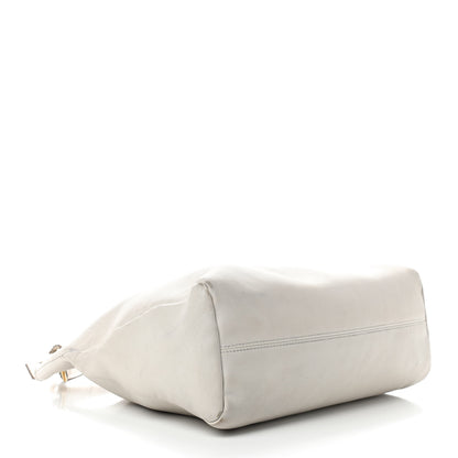 Tom Ford Calfskin Zipper Strap Hobo White 4 of 13