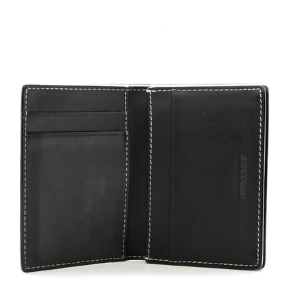 Burberry E-Canvas Giant Check Flint Card Case Dark Birch Brown 5 of 8