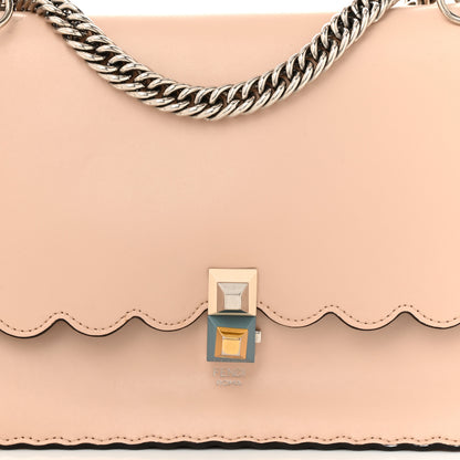 Fendi Vitello Liberty Scalloped Studded Kan I Shoulder Bag Plaster 8 of 18
