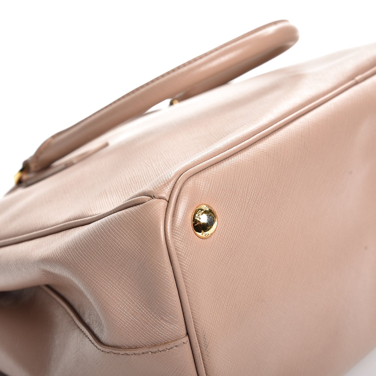 Saffiano Small Galleria Double Zip Tote Cammeo