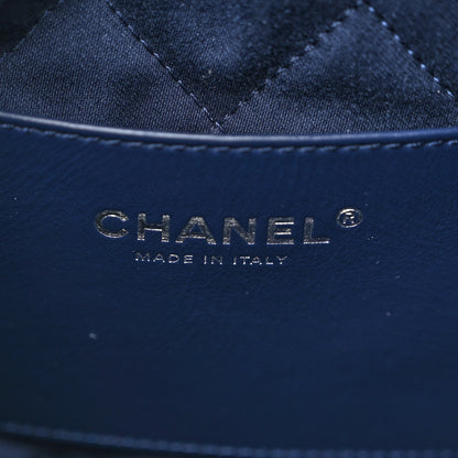 Chanel Denim Stitched Quilted Mini Chanel 22 Blue 6 of 10