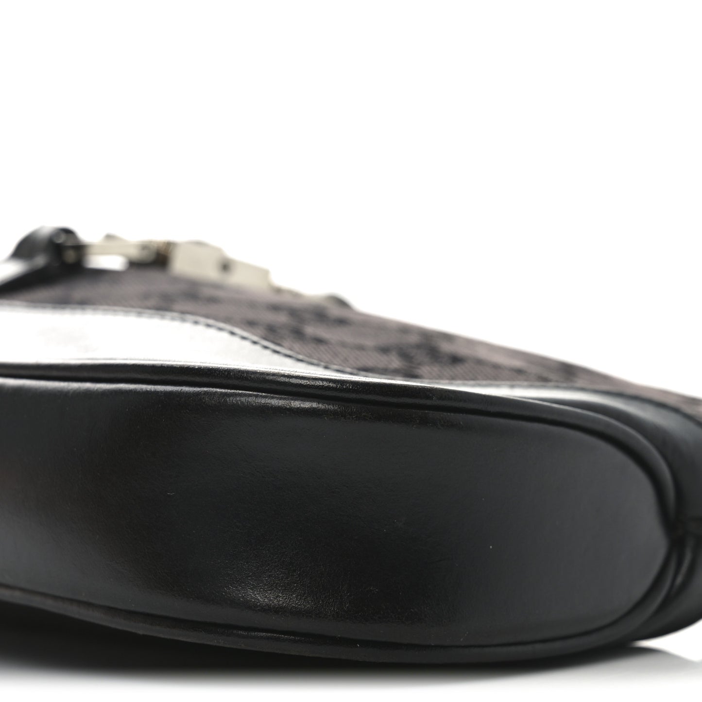Monogram Jackie O Chain Hobo Black
