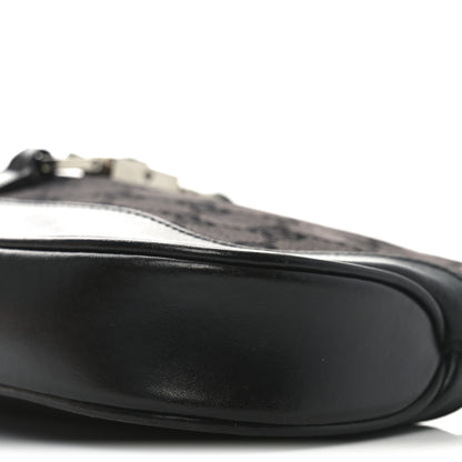 Gucci Monogram Jackie O Chain Hobo Black 10 of 10