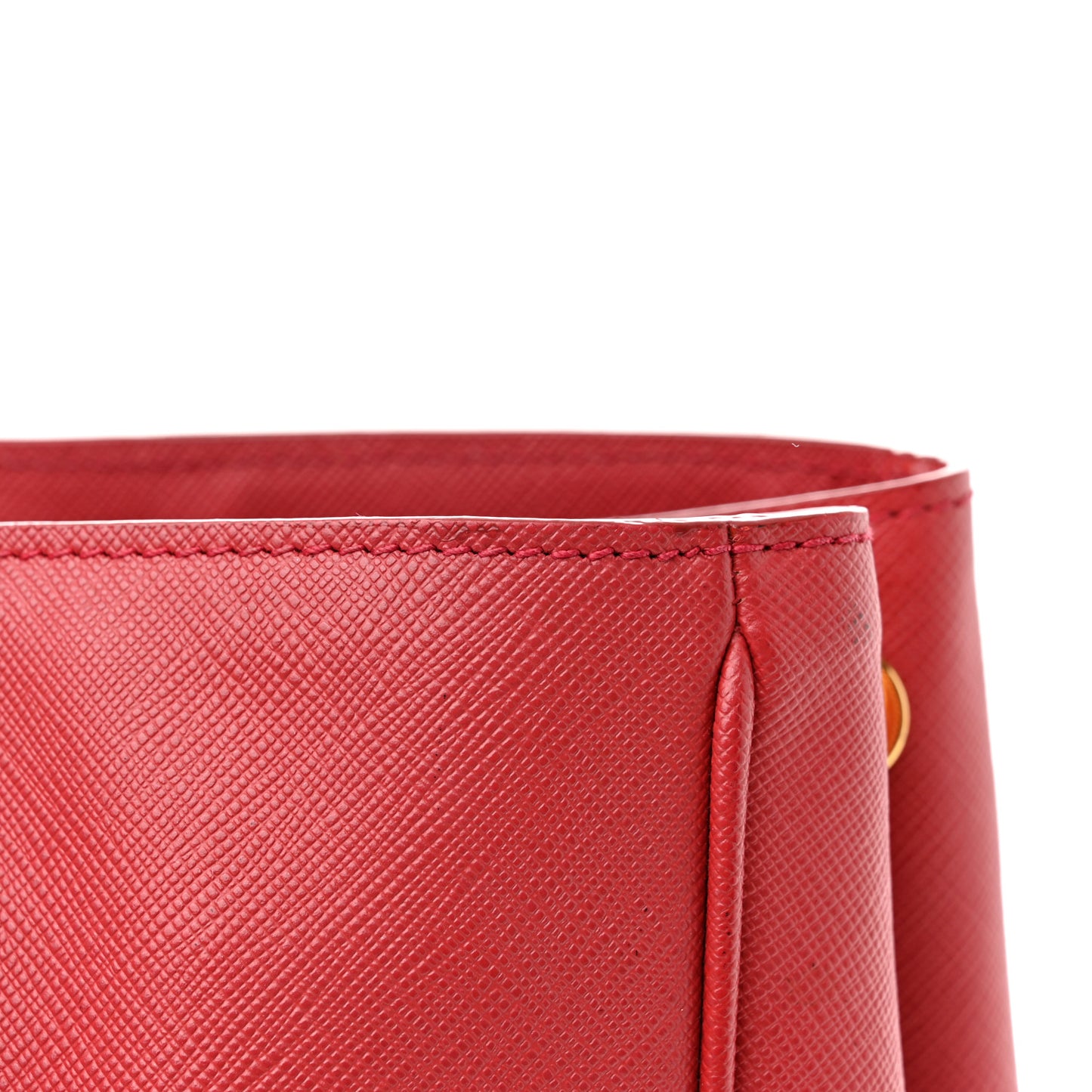 Saffiano Lux Large Tote Fuoco