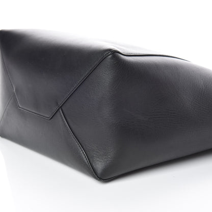 Celine Soft Grained Calfskin Medium Horizontal Cabas Phantom Black 6 of 19