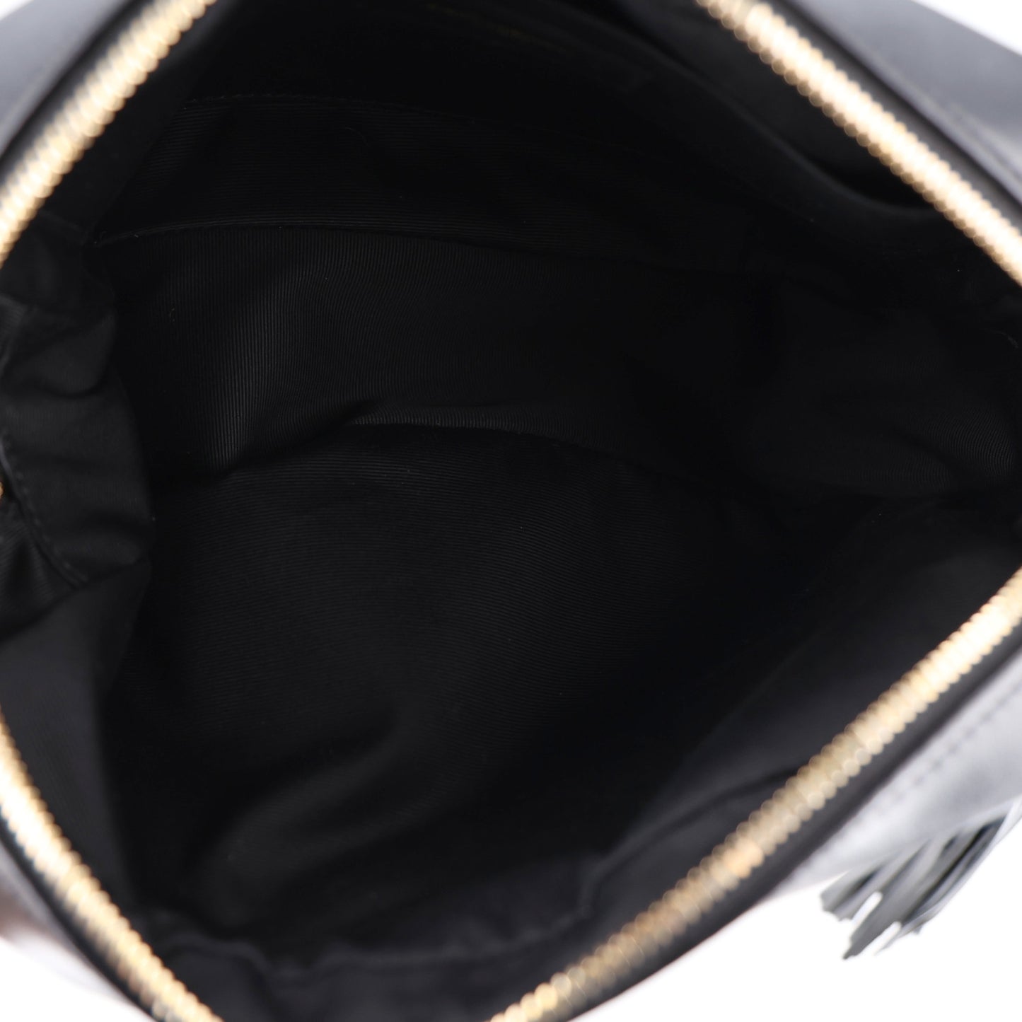 Calfskin Matelasse Monogram Lou Camera Bag Black