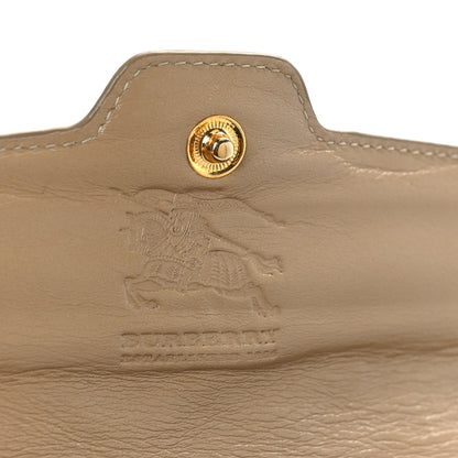 Burberry Calfskin Quilted Continental Wallet Beige 6 of 10