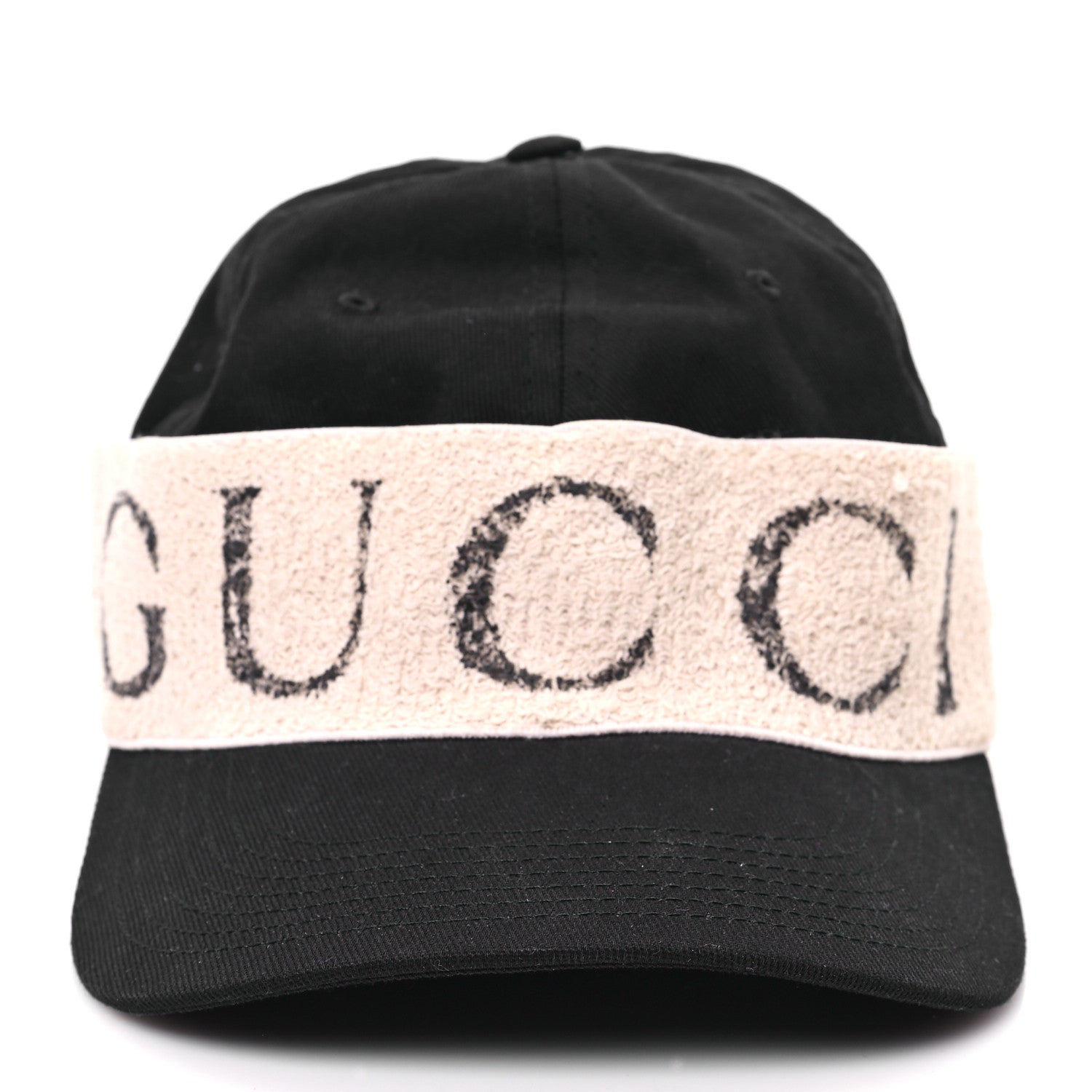 Gucci Gabardine Gucci Headband Baseball Hat M Black 3 of 10