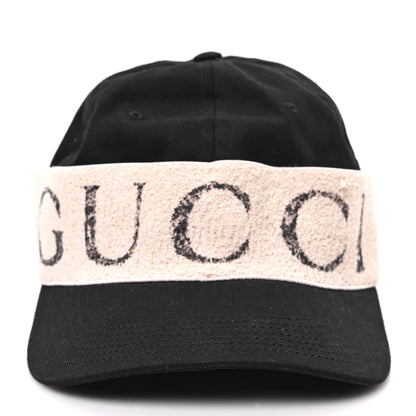 Gucci Gabardine Gucci Headband Baseball Hat M Black 3 of 10