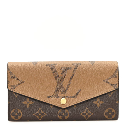 Louis Vuitton Reverse Monogram Giant Sarah Wallet 1 of 8