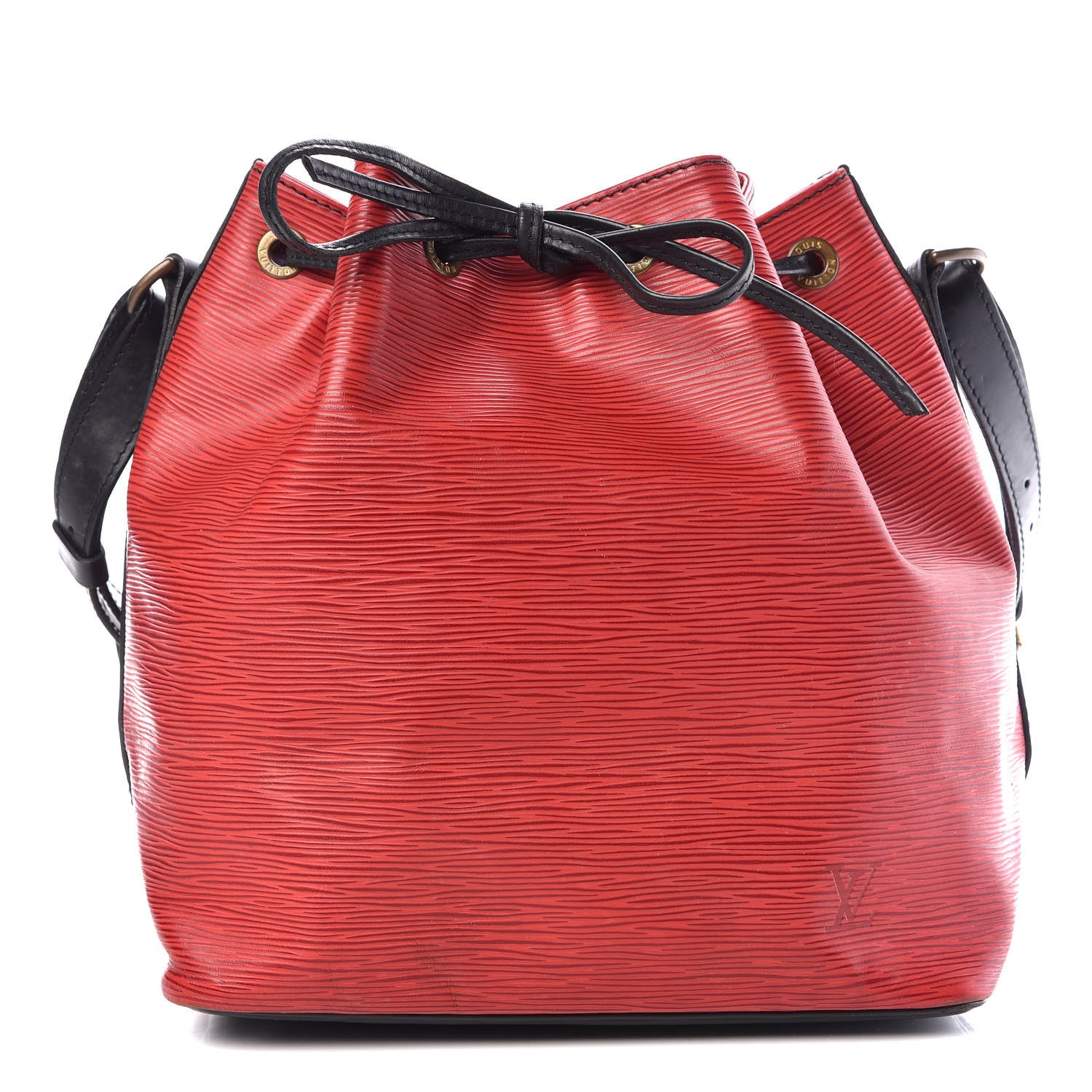 Louis Vuitton Epi Petit Noe Red Black 1 of 27