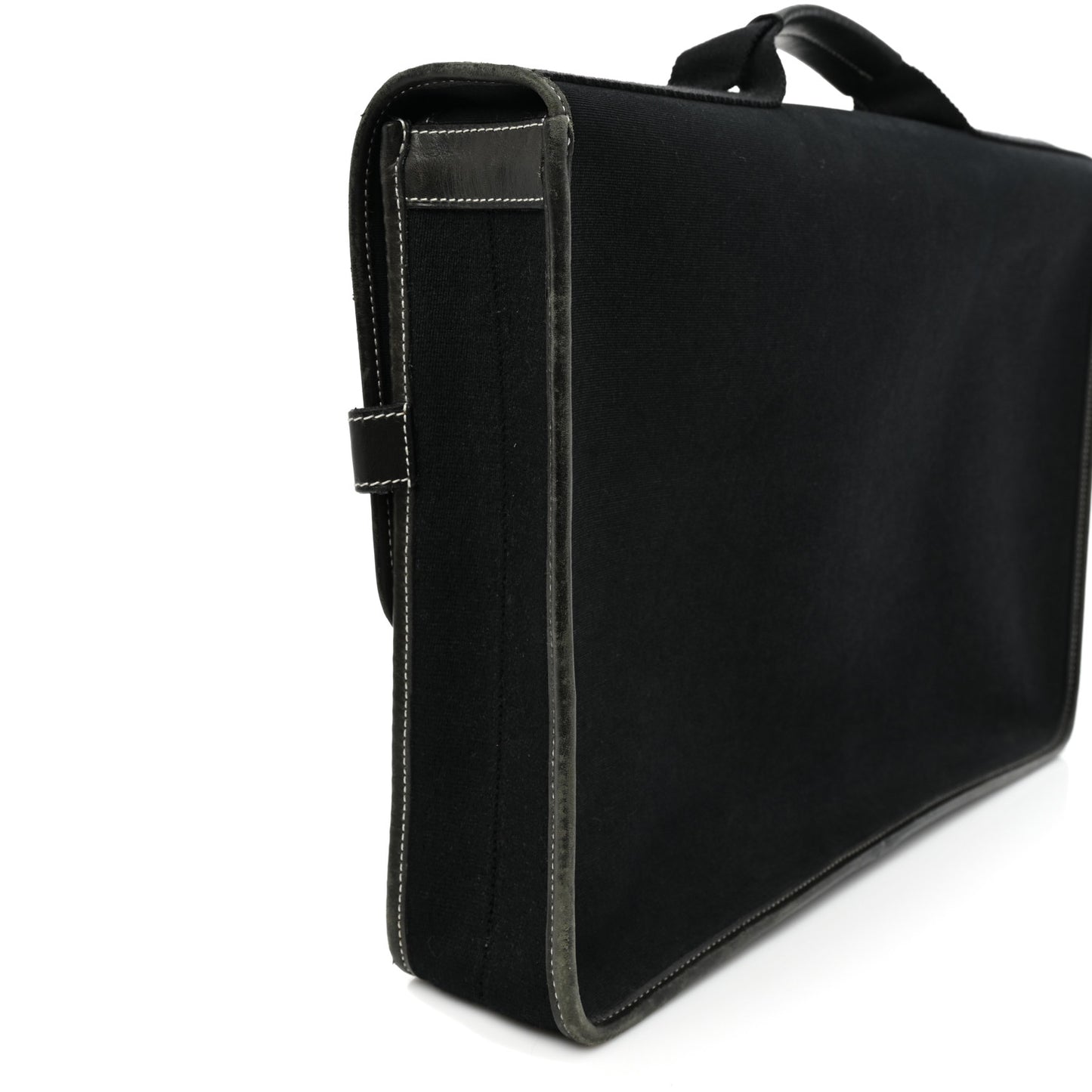 Toile Officier Buenaventura Briefcase Black