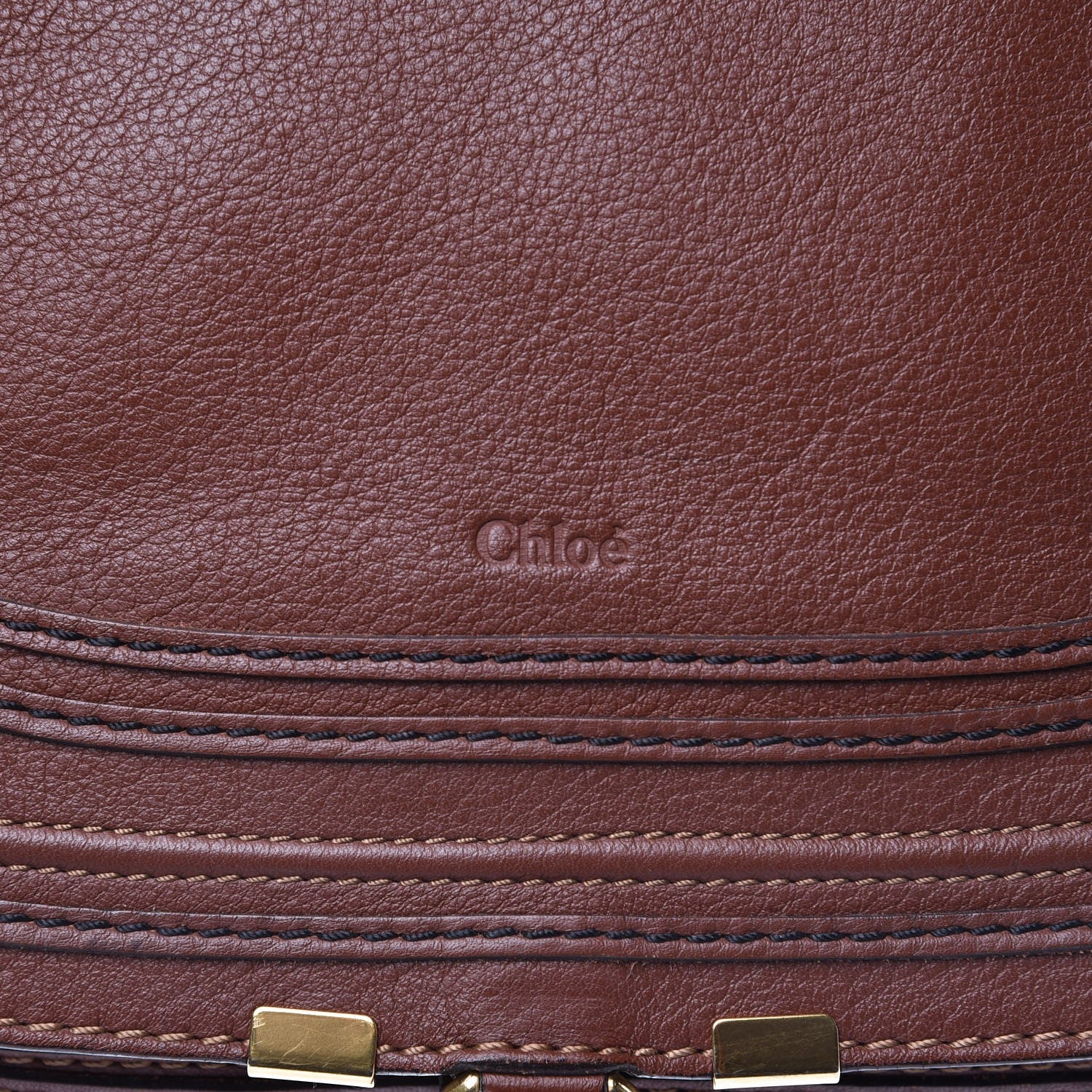 Chloe Calfskin Medium Marcie Satchel Ebony 6 of 10