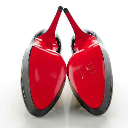 Christian Louboutin Patent Bianca 140 Pumps 39.5 Black 6 of 7