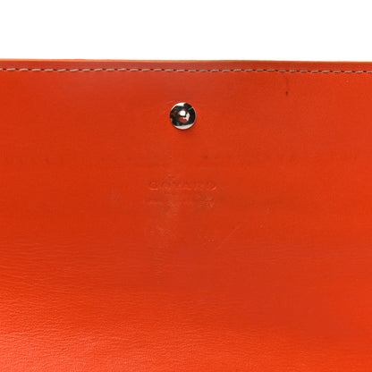 Goyard Goyardine Varenne Long Wallet Orange 8 of 10