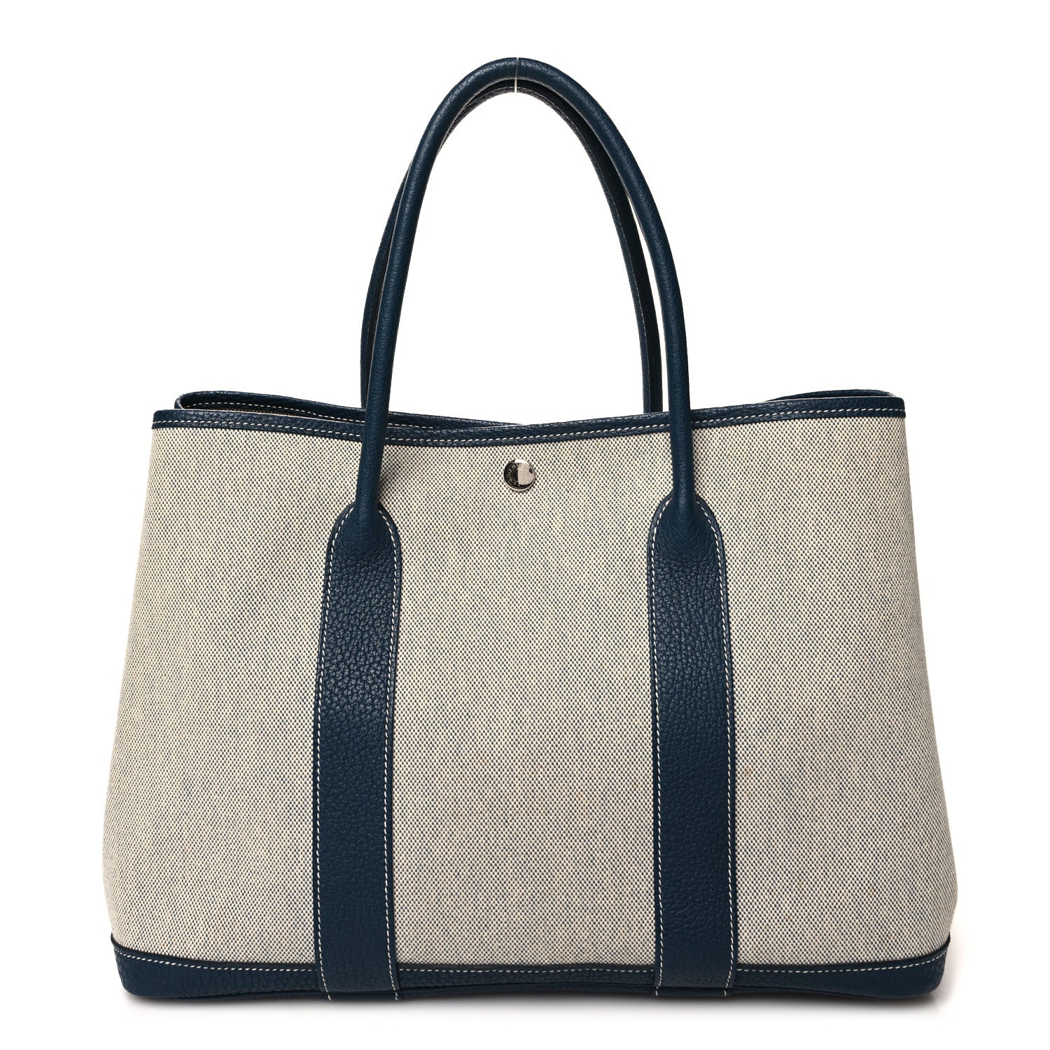 Hermes Toile Negonda Garden Party 36 MM Bleu de Prusse 1 of 13