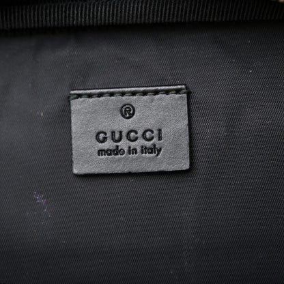 Gucci GG Supreme Monogram Web Belt Bag Black 7 of 19