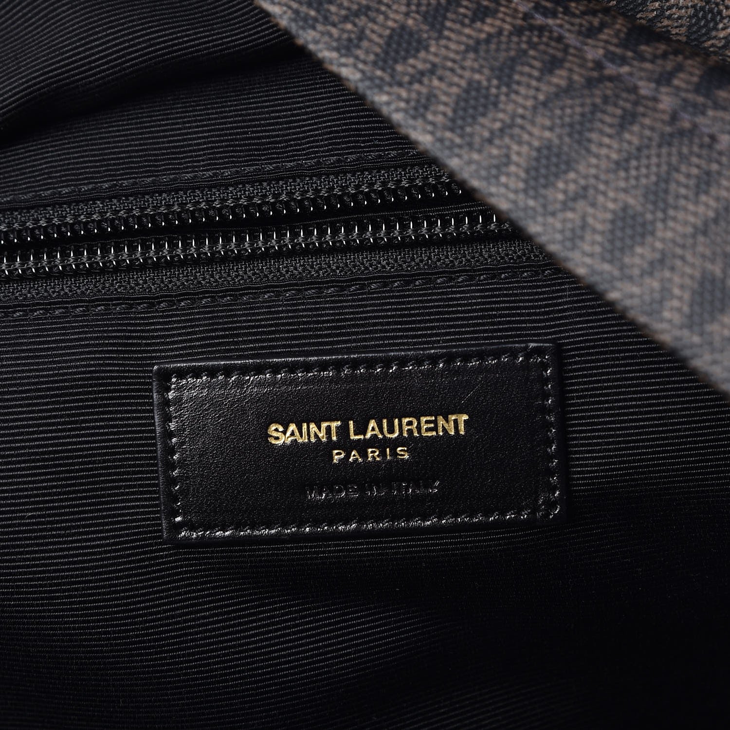 Saint Laurent Toile Classic Monogram Backpack Black 6 of 7