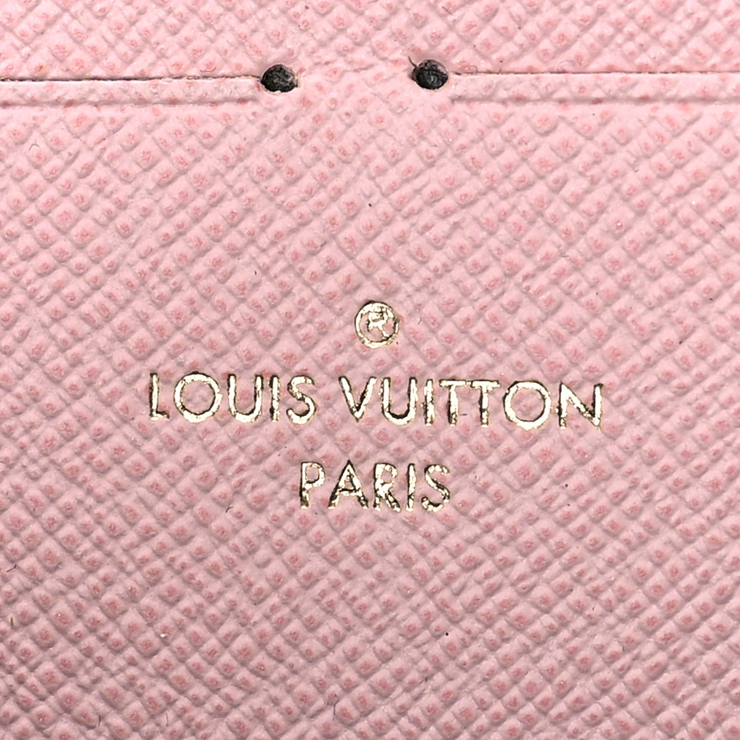 Monogram Clemence Wallet Rose Ballerine