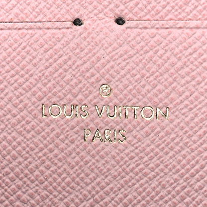 Louis Vuitton Monogram Clemence Wallet Rose Ballerine 6 of 8