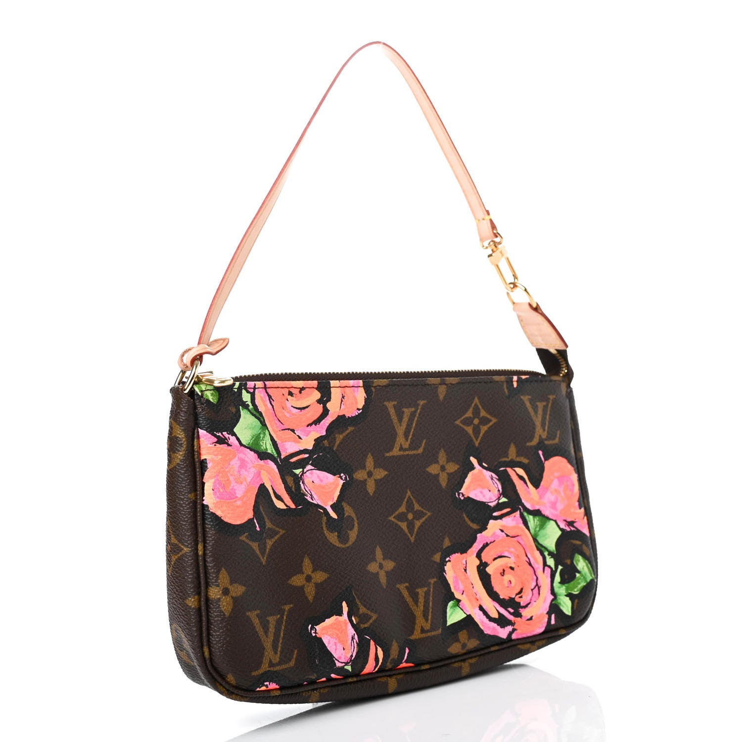 Louis Vuitton Monogram Roses Pochette Accessories 2 of 4