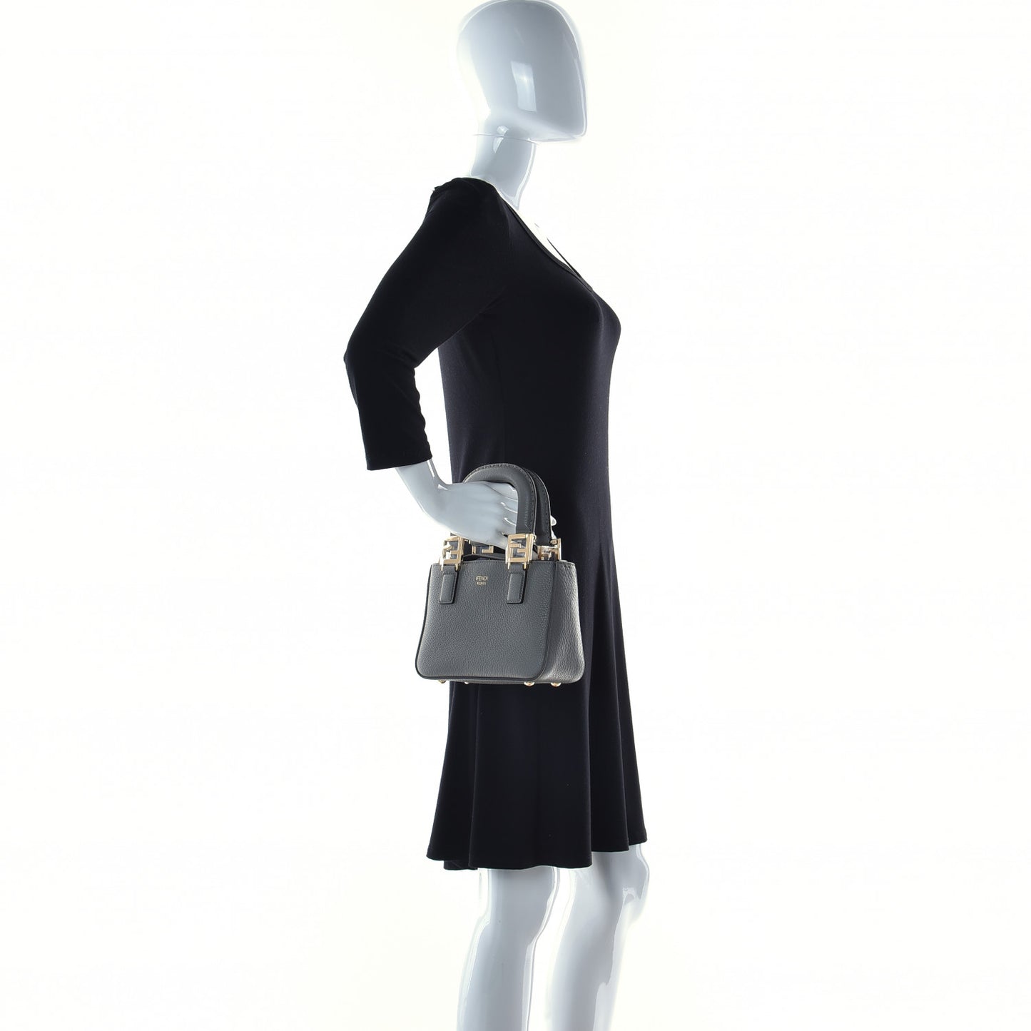 Cuoio Romano Selleria Mini FF Tote Moon