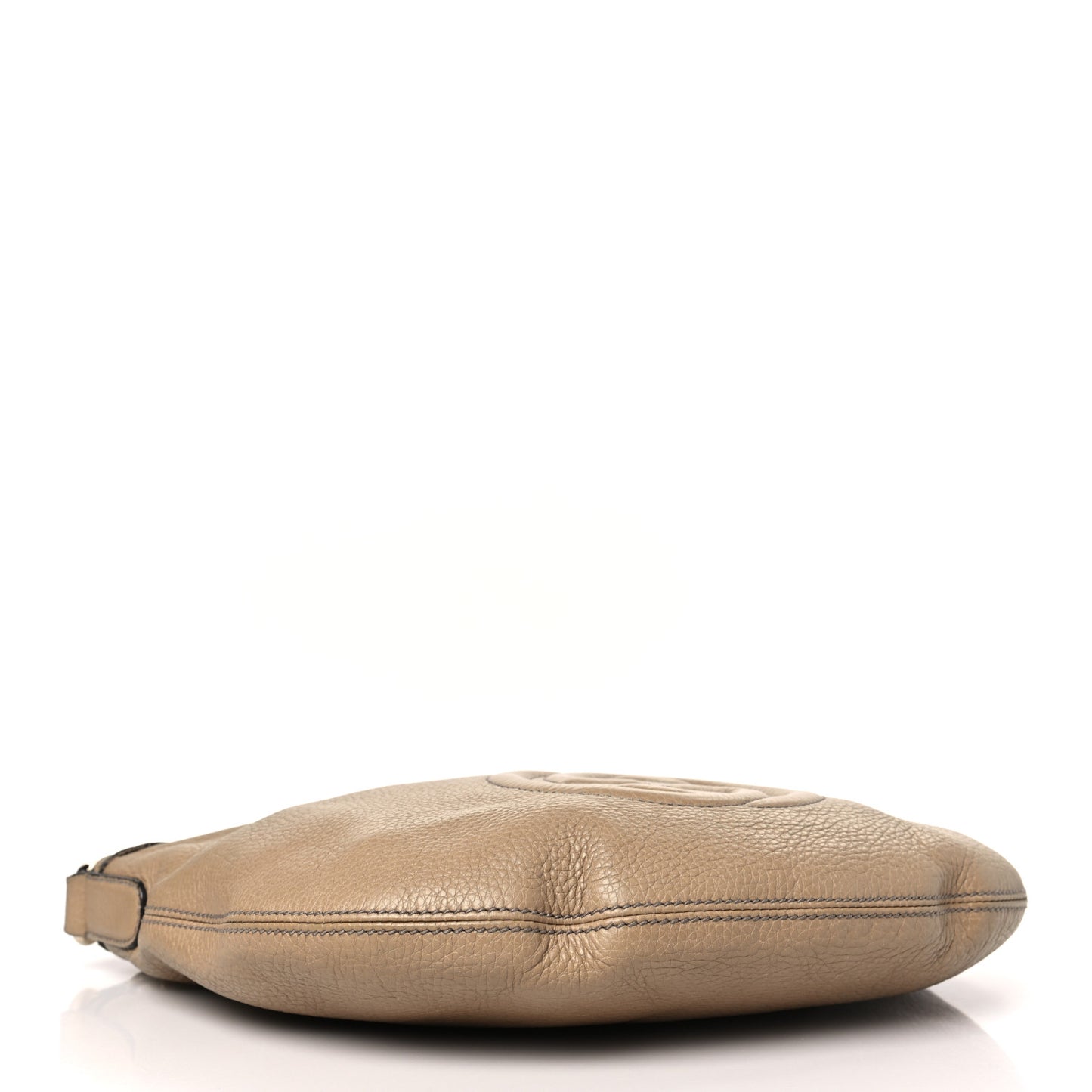 Pebbled Calfskin Small Soho Hobo Nude