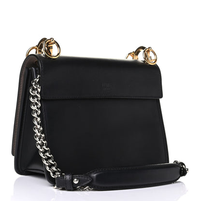 Fendi Vitello Century Opaco F is Fendi Small Kan I Shoulder Bag Black 2 of 6