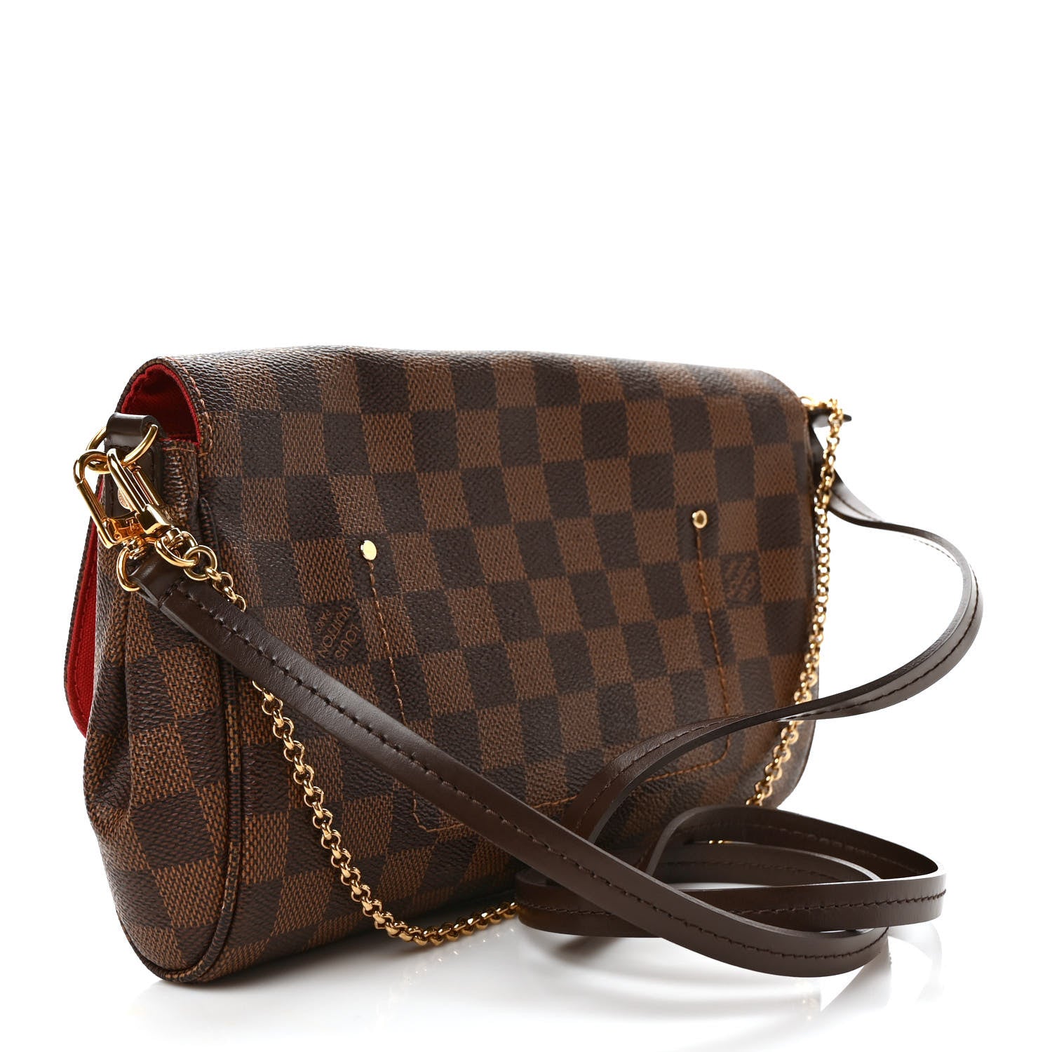 Louis Vuitton Damier Ebene Favorite MM 3 of 9